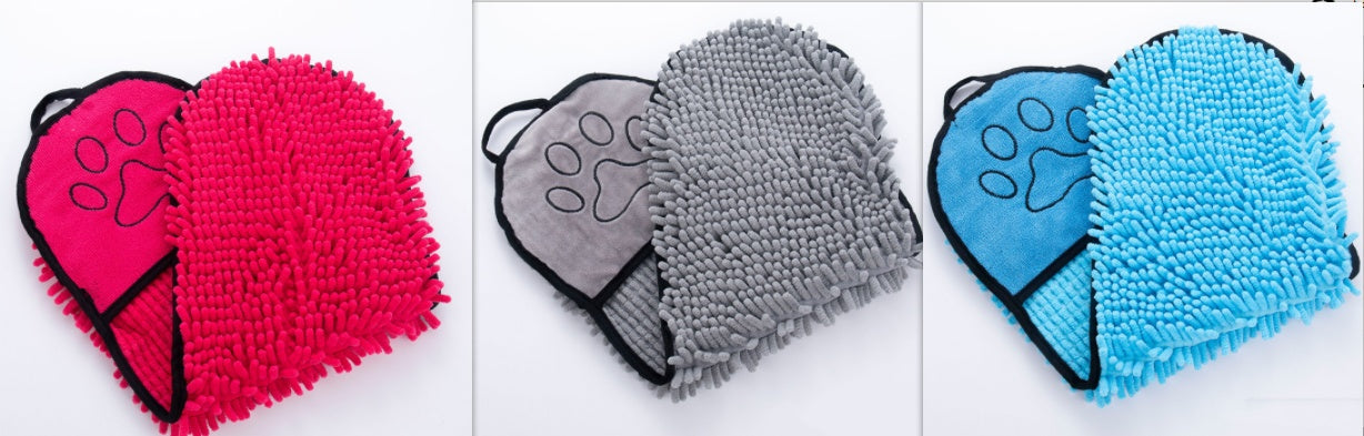 Super Absorbent Dog Bathrobe Microfiber Bath Towel