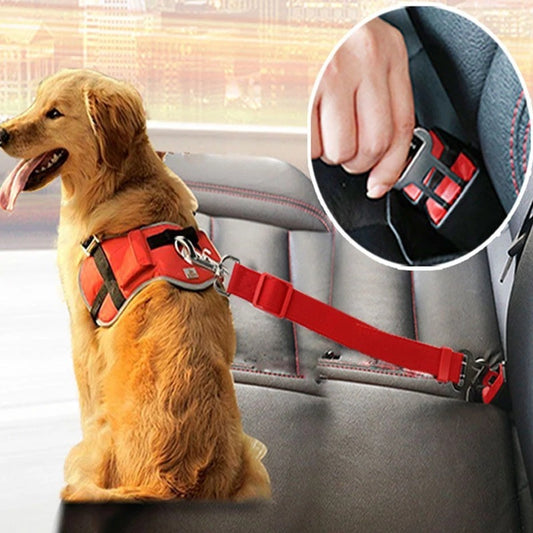 Adjustable Car Seat Belt Dog Harness