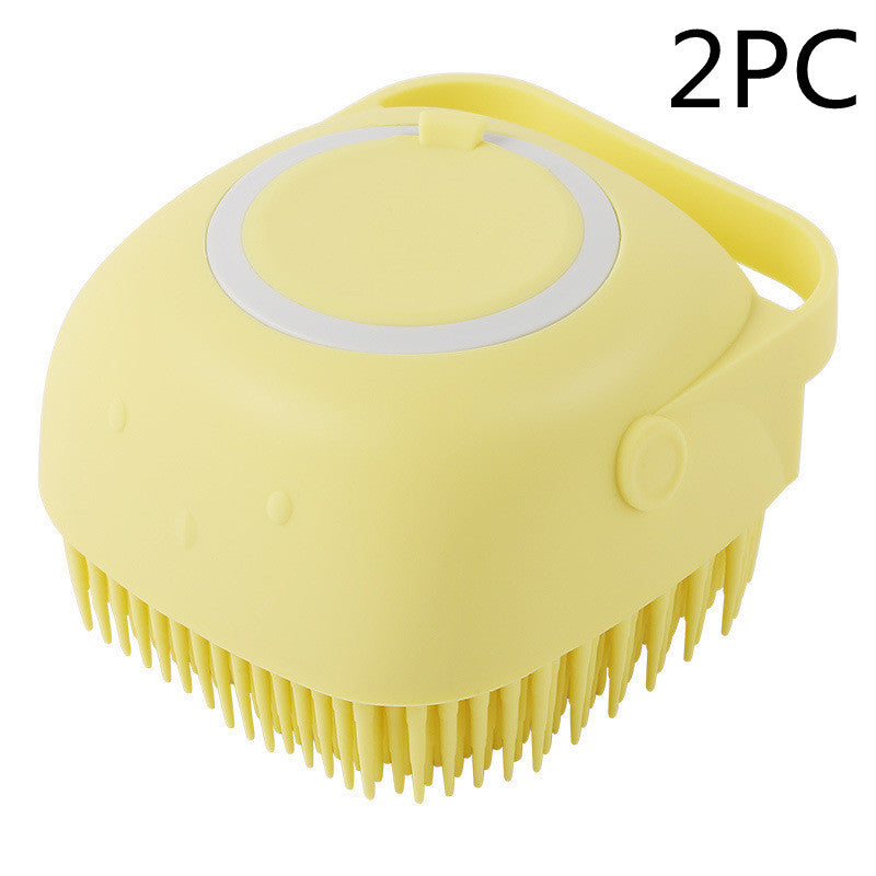 Silicone Bath Massage Brush Cleaning Tool