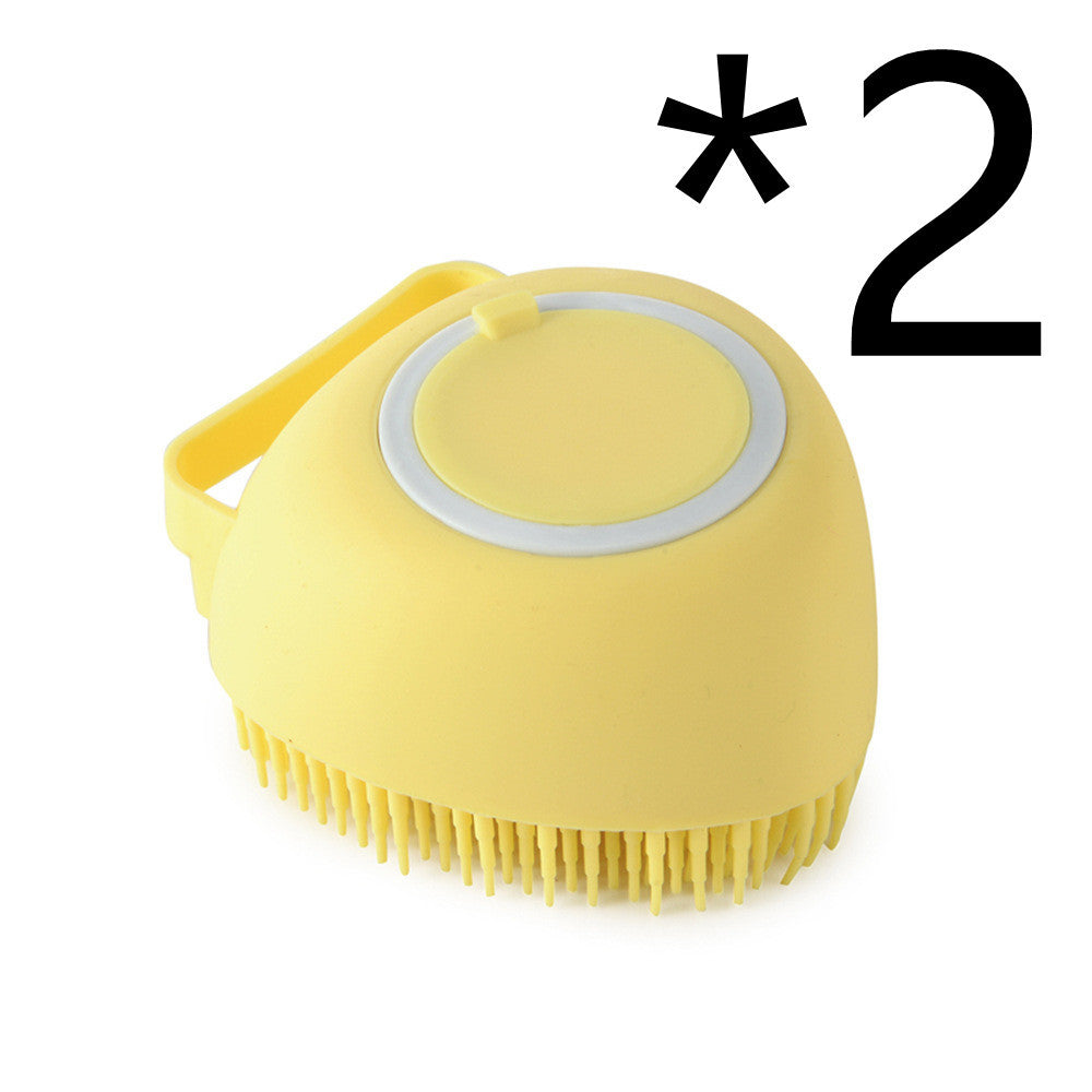Silicone Bath Massage Brush Cleaning Tool