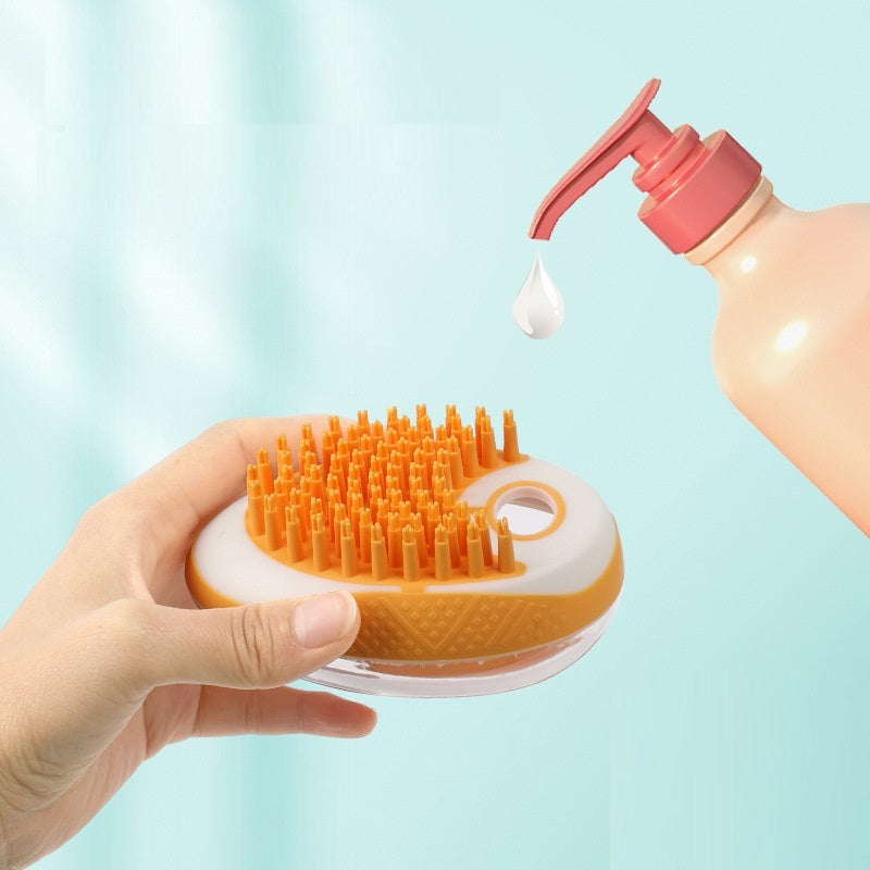 Dog Bath Brush 2-in-1 Spa Massage