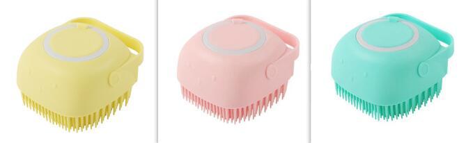 Silicone Bath Massage Brush Cleaning Tool