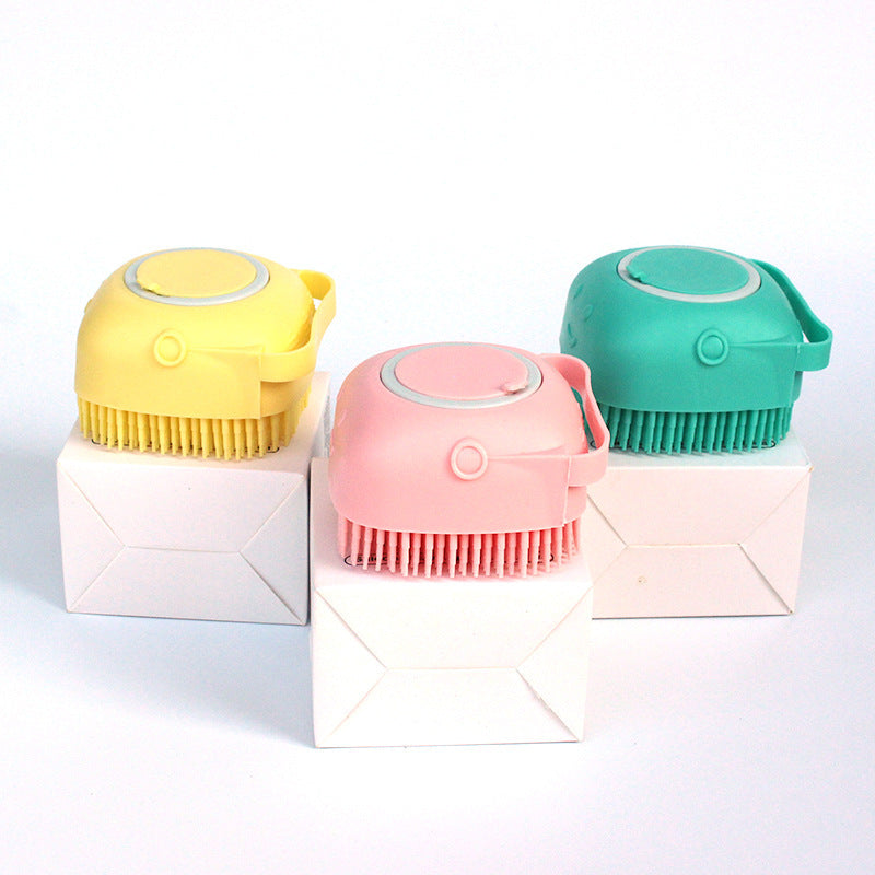 Silicone Bath Massage Brush Cleaning Tool